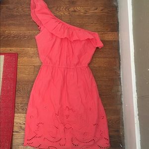 B. Smart one shoulder sun dress